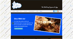 Desktop Screenshot of divebluewaters.com
